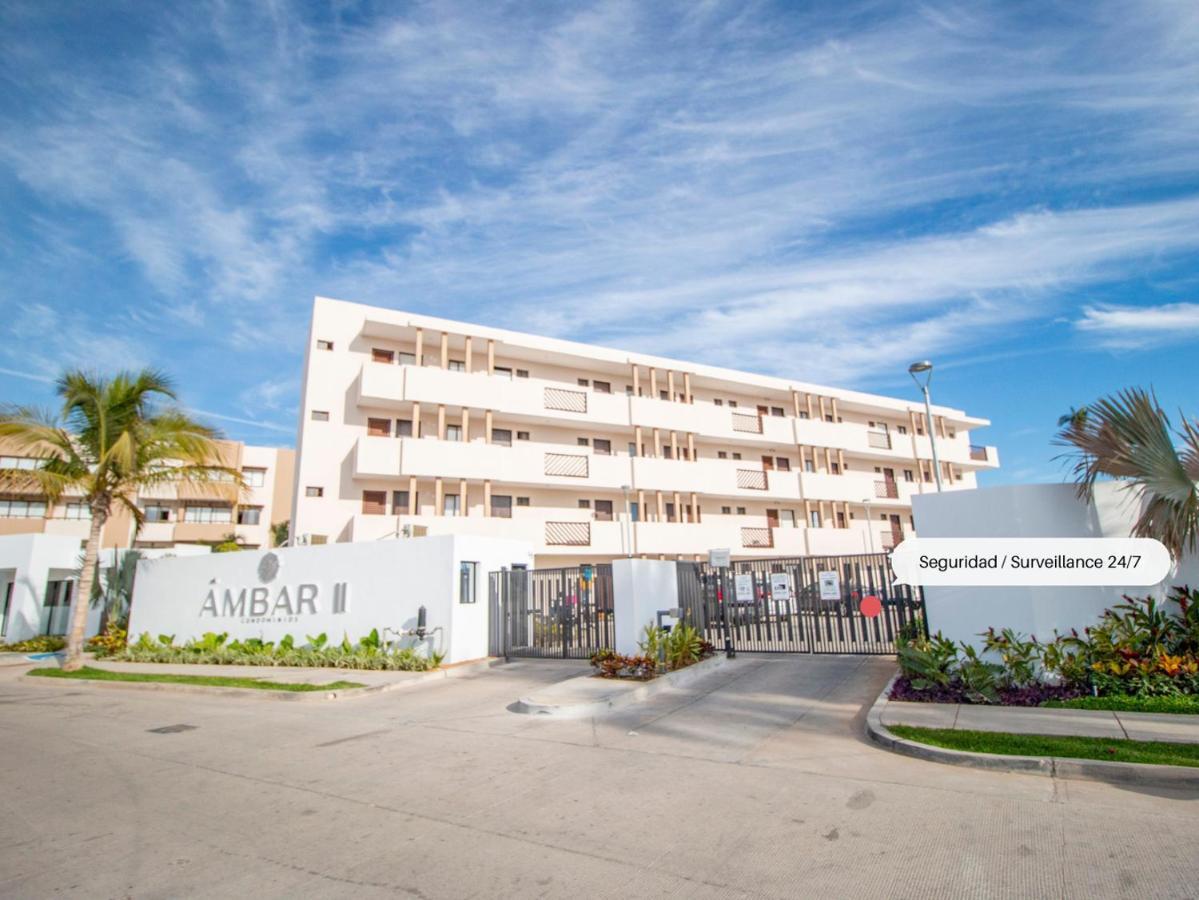 Ambar Condominios 马萨特兰 外观 照片